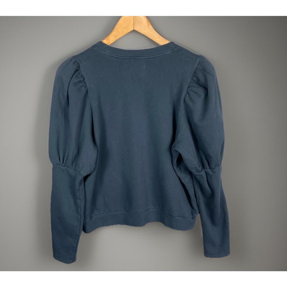 Nation LTD Joss Sweatshirt Women’s M Puff Sleeve Cozycore Comfy Casual - Picture 4 of 9